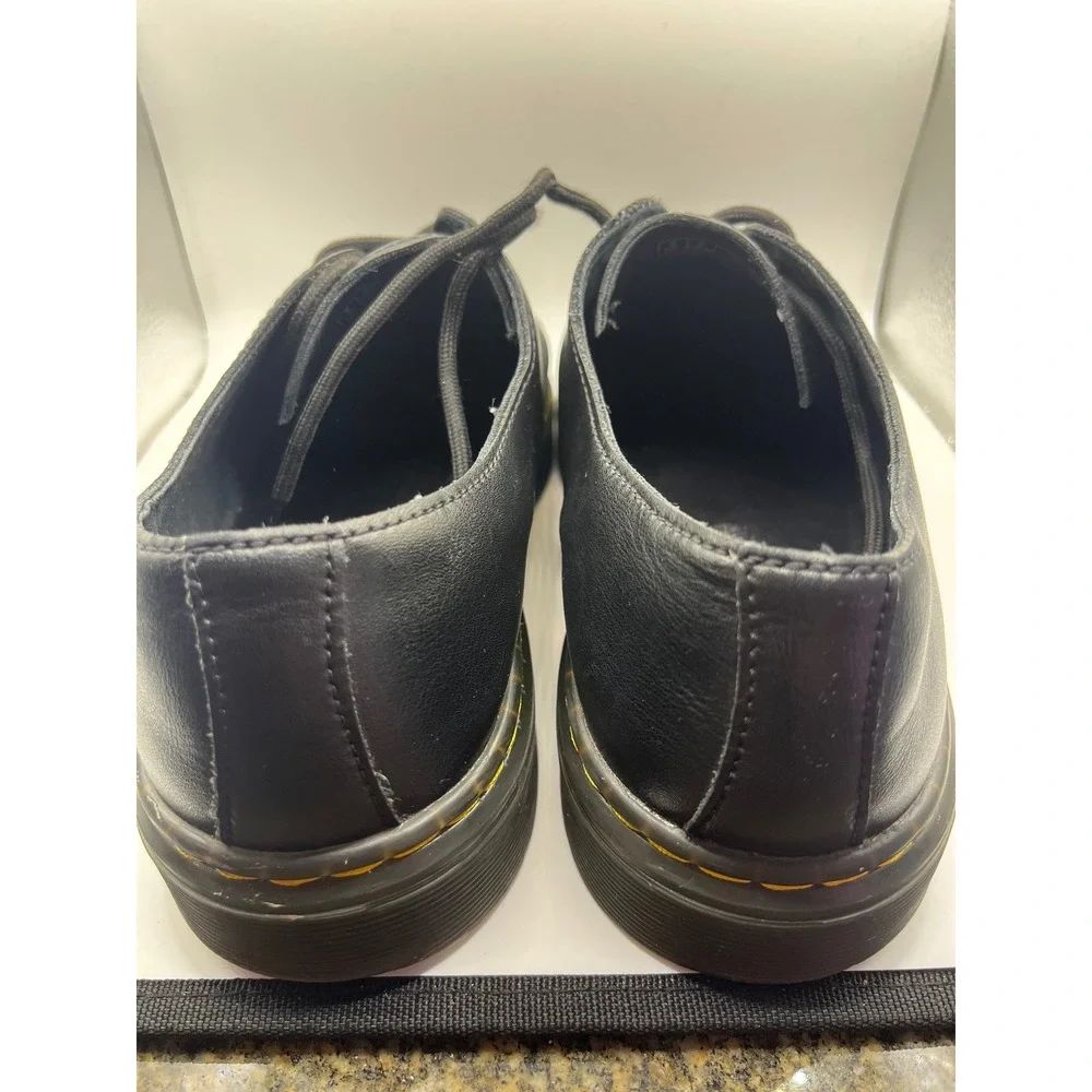 Dr Martens 1461 ZAVALA Black Leather Oxford Shoes Mens Womens UK 8 EU‎ 42 US 10